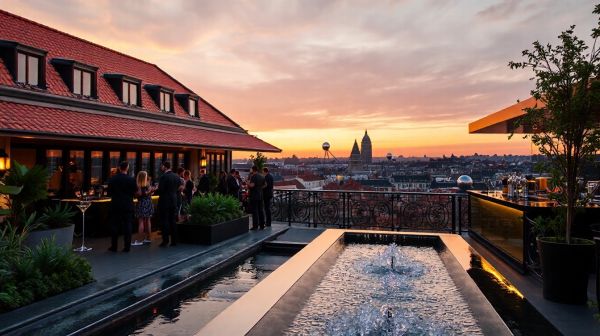 Top hôtels à Bruxelles offrant des terrasses magnifiques
